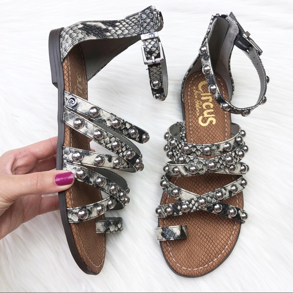 Circus by Sam Edelman Shoes | New Sam Edelman Carla Snake Gladiator Sandals | Poshmark